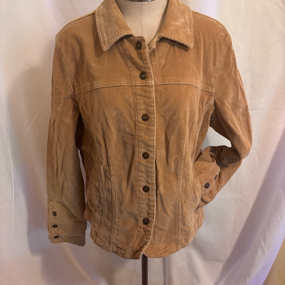 Women's Western style brown Corduroy Jacket by AMI Sz L
